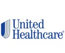 The image shows a logo with the text  United Healthcare  prominently displayed, indicating the name of a healthcare organization.